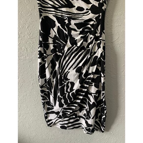 CACHE Faux Wrap Dress Size Small Bodycon Sexy Career - Picture 4 of 9